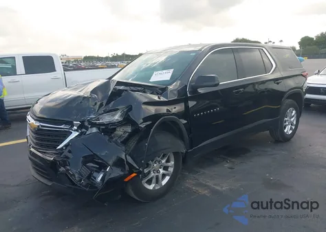 2023 Chevrolet Traverse Fwd Ls from USA, damaged, VIN 1GNERFKW6PJ331614